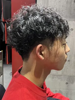 ショート パーマ PLUSISM Velen所属・高橋嵐 プラスイズムヴェレンのヘアスタイル