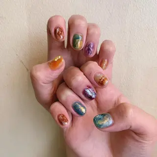 ネイル mana ☾のネイルデザイン