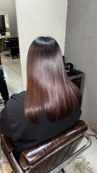 ミディアム 小池 かなこのヘアスタイル