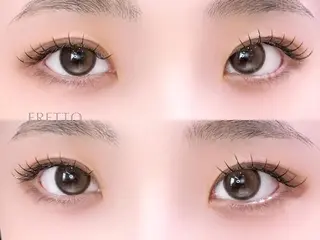 マツエク・マツパ ERETTO ayuのマツエク・マツパデザイン