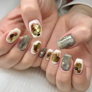 ミディアム nail jaol池袋店所属・ネイルJaol 池袋のネイルデザイン