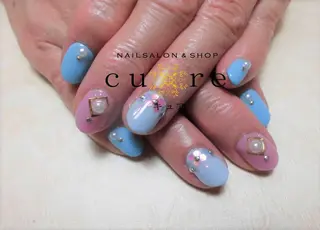 ショート ネイル ネイルサロン Cureのネイルデザイン