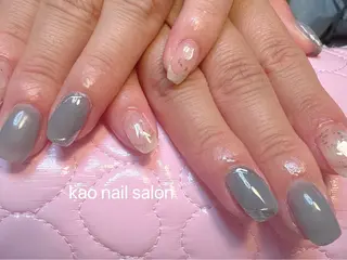 ネイル kao nail マグネット/長さだしのネイルデザイン