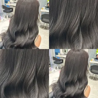 セミロング カラー ブリーチなし特化 美容師💖SAE💖のヘアスタイル