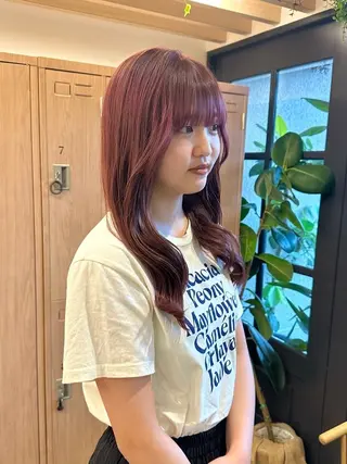 ロング カラー 🍊暖色カラー /ボブ/kanonのヘアスタイル