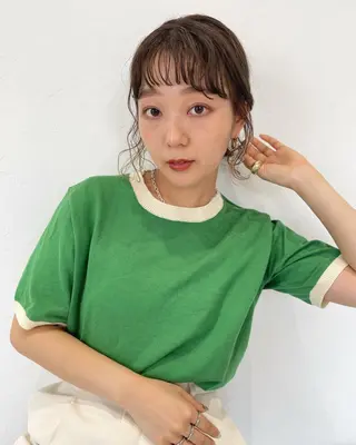 ミディアム カラー 柔らかいcolor 🌿harukaのヘアスタイル