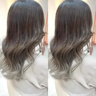 ロング カラー ブリーチ無しダブル カラー🦕まどかのヘアスタイル