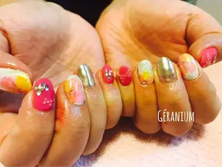 ネイル GéRanium Harukaのネイルデザイン