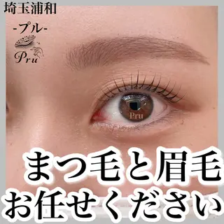 アイブロウ プル eyelashのマツエク・マツパデザイン