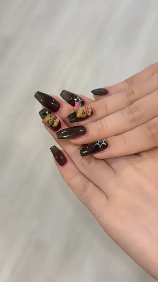 ネイル 名古屋ワンホンネイル 沙理亜のネイルデザイン