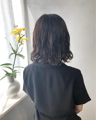 パーマ ボブパーマコテ巻き風 パーマNo1深江秀平のヘアスタイル