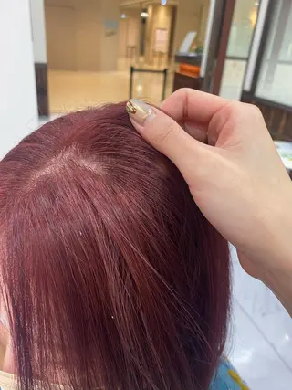 ミディアム 宮澤 美幸のヘアスタイル