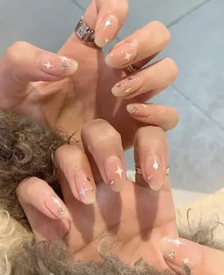 ネイル By moonネイル 🌷ワンホン/韓国風のネイルデザイン