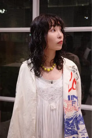 ミディアム パーマ 🌀渋谷ボブパーマ 🌀河野瑠太のヘアスタイル