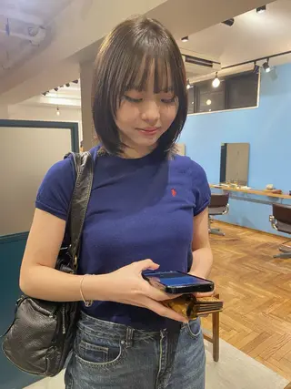 ミディアム YUUKI/ボブ パーマ.ウルフのヘアスタイル