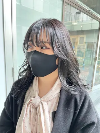 ミディアム 栄　mighty by H所属・不破一輝/栄/矢場町 ボブ/レイヤー/艶髪のヘアスタイル