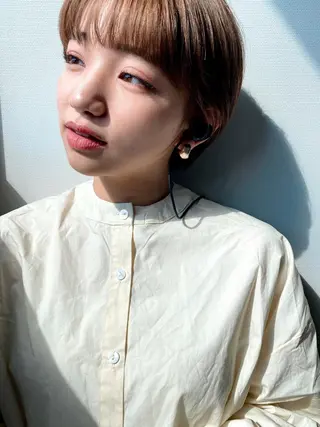 ショート カラー メンズカット特化柏駅 徒歩3分LOUのヘアスタイル