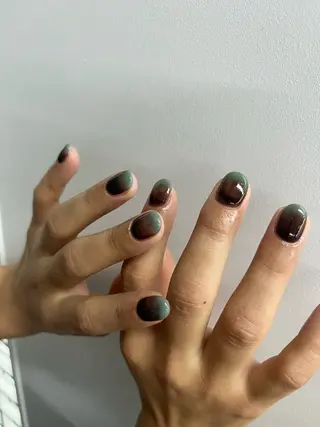 ネイル rina ニュアンス♡ワンホンのネイルデザイン