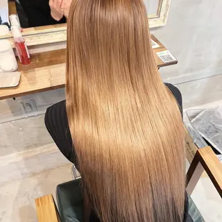 ロング カラー 💎ルフレ歌舞伎町 💎プルエクステのヘアスタイル