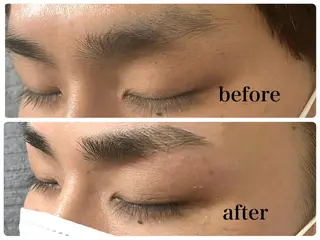 パーマ メンズ アイブロウ ar+  hair salon所属・眉毛専門店✨ar+ 新宿 NARUMIの眉毛・アイブロウイメージ