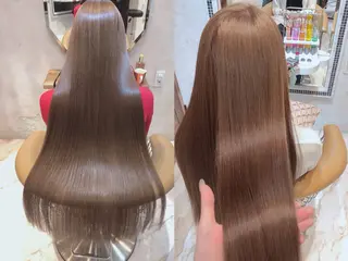 ミディアム 代表山口ひな 髪質改善のプロのヘアスタイル