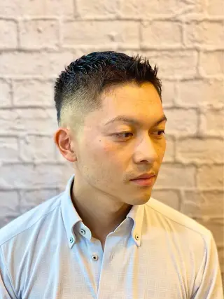 ショート 【メンズカット】 黒田美穂のヘアスタイル