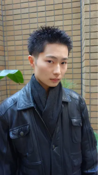 ショート HEIMER ミカド　サトル△のヘアスタイル