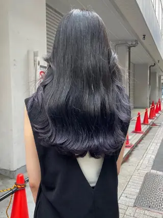 セミロング キリカ新宿所属・ブリーチ/ エクステ/レイヤーのヘアスタイル