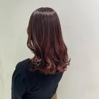 セミロング カラー パーマ ヘアアレンジ メンズ キッズ ネイル マツエク・マツパ アイブロウ Lumo所属・💖横浜ブリーチなし 💖MIHOのヘアスタイル