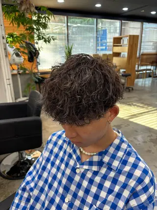 パーマ メンズ mono / Manatoのヘアスタイル