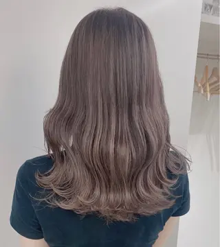 ロング カラー パーマ ♡透け感カラー 大賀哲平♡のヘアスタイル