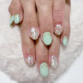 ネイル The Best Beauty受付担当のヘアスタイル