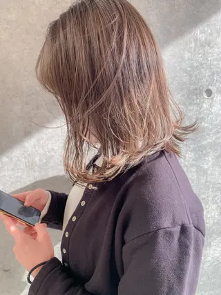 ミディアム カラー chill所属・topstylist fukudaのその他イメージ