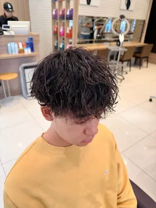 パーマ メンズ 波巻き・カルマ パーマ特化/aoiのヘアスタイル