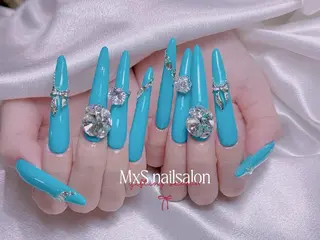ネイル MxS Nail 【長さだし/フィルイン/マグネット/ワンホンネイル/韓国ネイル/パラジェル】所属・M×S Nail みなのネイルデザイン
