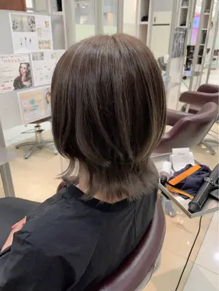 ミディアム カラー 『NIKA』大城 陽介(カラー得意✨)のヘアスタイル