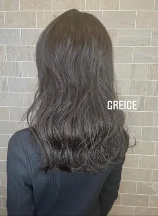 セミロング カラー 渡辺 瑠美のヘアスタイル