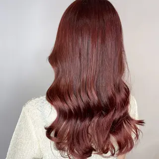 ロング カラー LIP 大阪本店 エクステ 堀谷和孝のヘアスタイル