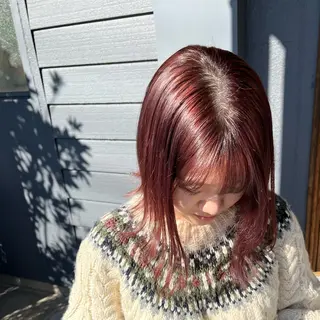 カラー kici所属・シマダ ユウナのヘアスタイル