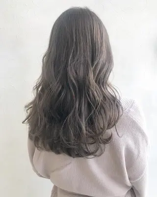 ロング カラー nakahara madokaのヘアスタイル