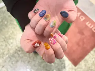 ネイル 金田 純香のネイルデザイン