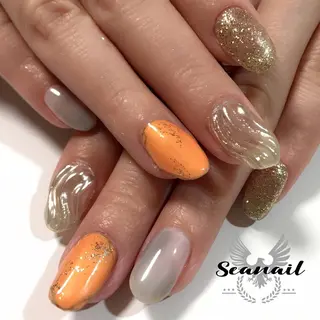 ネイル 小尾 栞のネイルデザイン