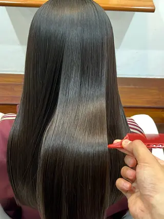 ロング オートクチュールランコントレ西京極店所属・今在家 玲【艶髪スト レート/メンズ特化】のヘアスタイル