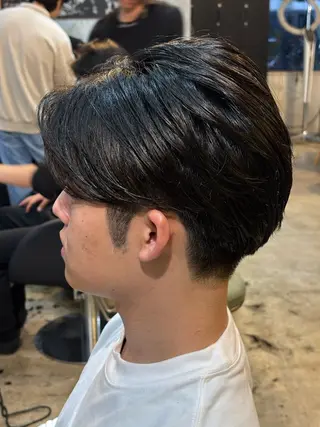 パーマ メンズ 神戸 蒼司のヘアスタイル
