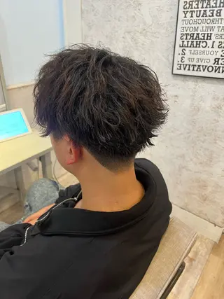 パーマ メンズ Las所属・中島 滉太のヘアスタイル