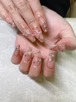 ミディアム JNA認定講師🌸 RIEのネイルデザイン