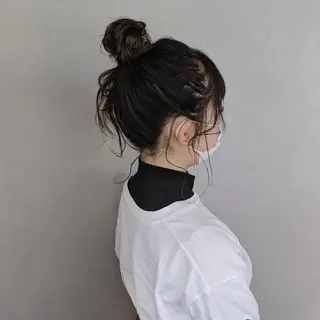 セミロング ヘアアレンジ カラー PRIVATE SALON EYES所属・EYES リアのマツエク・マツパデザイン