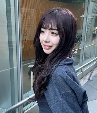 ロング カラー 大人上品ベージュ 🎀HARUNAのヘアスタイル