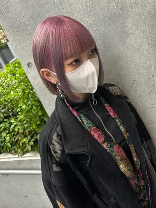 ショート カラー デザインカラー🎨 下北沢 / 磯部のヘアスタイル