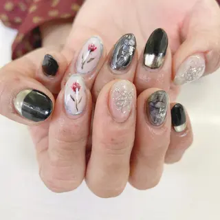 ネイル 韓国風✨髪質改善✨ 縮毛矯正✨松浦知奈美のヘアスタイル